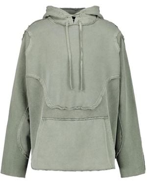 LUEDER Armour Drawstring-detailed Hoodie - Green