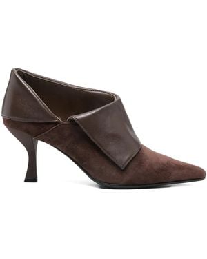 Marc Ellis 70Mm Point-Toe Boots - Brown