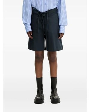 OTTOLINGER Tie-Waist Shorts - Blue
