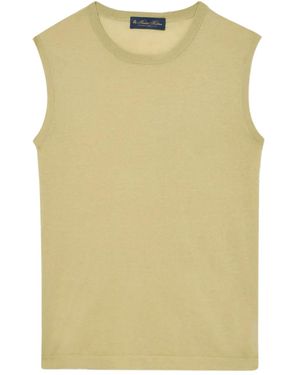Brooks Brothers Oberteil Aus Jersey - Gelb