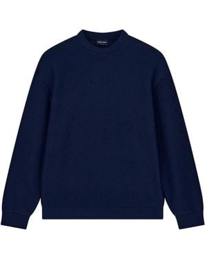 Giorgio Armani Sudadera De Manga Larga - Azul