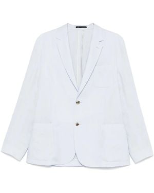 Paul Smith リネン ジャケット - ホワイト