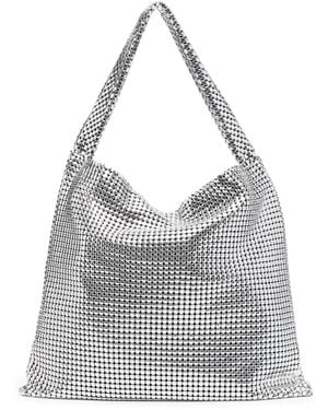 Rabanne Pixel Tote Bag - Grey