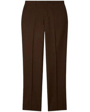 Paul Smith Pressed-Crease Pants - Brown