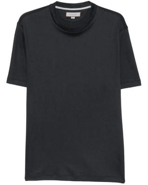 Canali Crew-Neck T-Shirt - Black