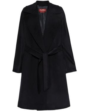 Max Mara Belted Coat - Black