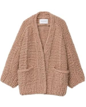 Iris Von Arnim Cardigan Junia En Maille - Brown