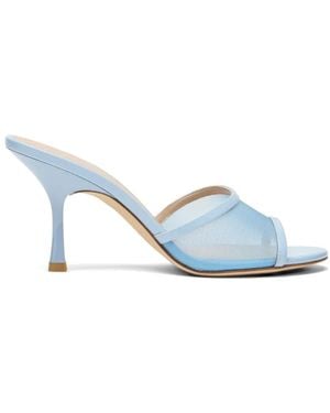 Stuart Weitzman Bareitall Muiltjes - Blauw