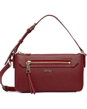 DKNY Bryant Ave Tz Top-Handle Cross Body Bag - Purple