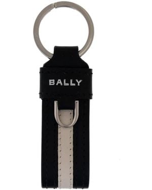 Bally Portachiavi Con Stampa - Nero