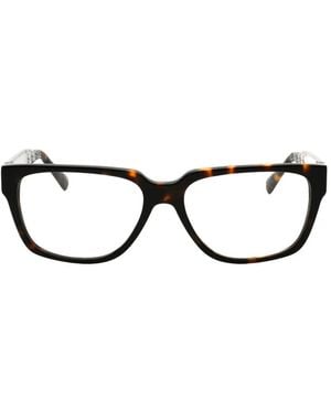 Guess Rectangle-Frame Glasses - Black