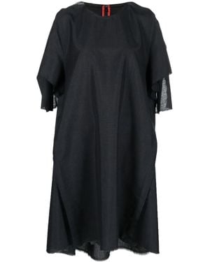 Maison Margiela Mohair-Blend Midi Dress - Black