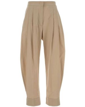 PT Torino Cloe Pleated Trousers - Natural