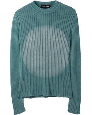 Edward Cuming Ausgeblichener Pullover - Grün