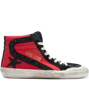 Golden Goose Star Slide Penstar Sneakers - Rot