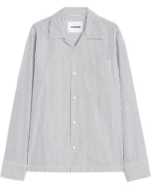 Jil Sander Lightweight Cotton Shirt - Grey