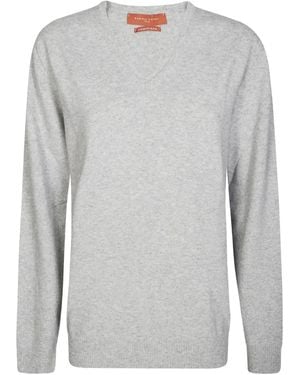 Daniele Fiesoli Maglione Con Scollo A V - Grigio