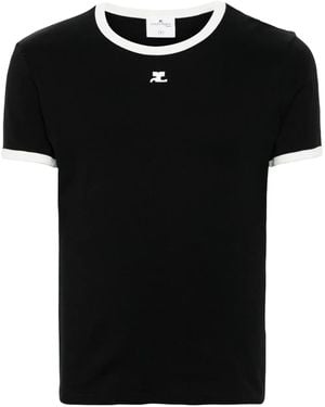 Courreges T-Shirts And Polos - Black