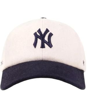 Sporty & Rich X Yankees Wool Baseball Cap - White