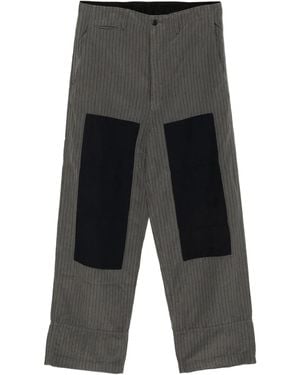 Visvim Patchwork Design Pants - Gray