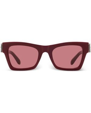 Ferragamo Eyewear Rectangular-Frame Sunglasses - Pink