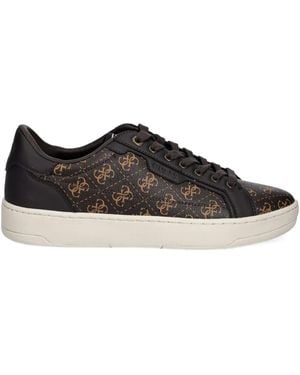 Guess ロゴ スニーカー - ブラック