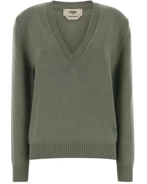 Fendi Cashmere Sweater - Green