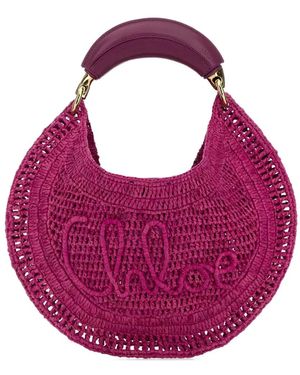 Chloé Summer Banana Handbag - Pink