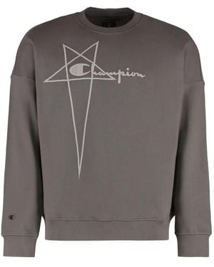 Rick Owens X Champion X Champion Sweatshirt - Grau
