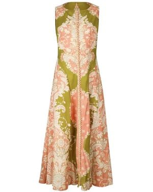 Kate Ford Abito Con Inserti - Metallizzato