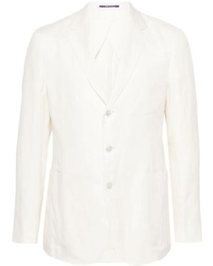 Ralph Lauren Single-Breasted Blazer - White