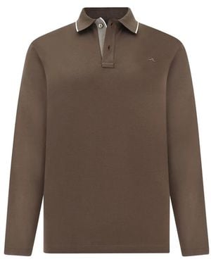 Paul & Shark Aqua Touch Cotton Polo Shirt - Brown