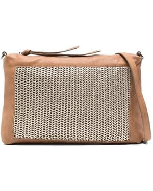 SOMMET Alicia Laser-Cut Shoulder Bag - Grey