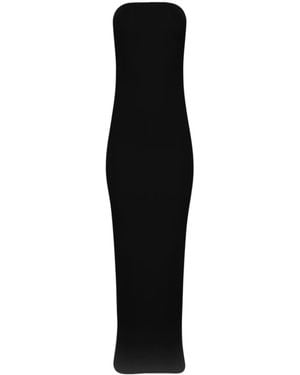 ÉTERNE Tube Maxi Dress - Black