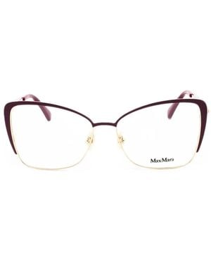 Max Mara Cat-Eye Frame Glasses - Purple