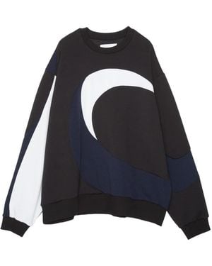 Yoshio Kubo Panelled Sweatshirt - Blue