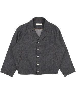 AVIVA JIFEI XUE Soft Denim Jacket - Grey