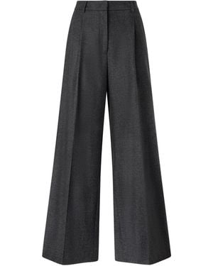 Boglioli High-Waisted Trousers - Blue
