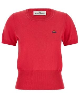 Vivienne Westwood Bea Orb-Embroidered T-Shirt