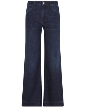 CIGALA'S High-Waisted Jeans - Blue