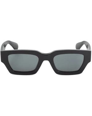 Jil Sander Gafas De Sol Con Montura Rectangular - Gris