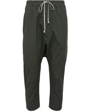 Rick Owens Hose mit Kordelzug - Grau