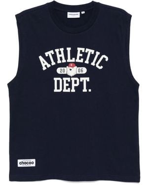 Chocoolate Graphic-Print Vest - Blue