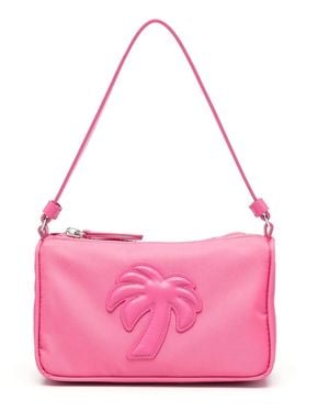 Palm Angels Big Palm Nylon Pouch - Pink