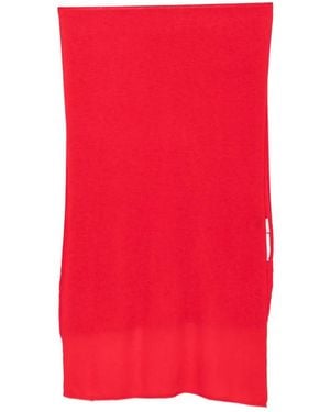 ABSOLUT CASHMERE Fine-Knit Cashmere Scarf - Red