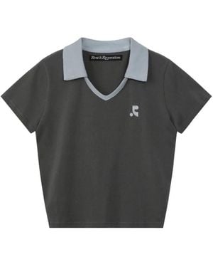 Rest&Recreation Oberteil mit V-Ausschnitt - Grau