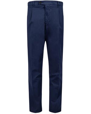 BE ABLE Belt-Loops Trousers - Blue