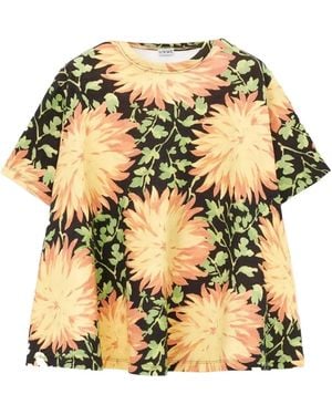 Loewe Trapeze Short-Sleeve T-Shirt - Metallic