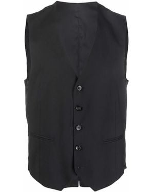 Tonello Gilet Slim Sartoriale - Nero