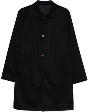 KIRED Buttoned Coat - Black